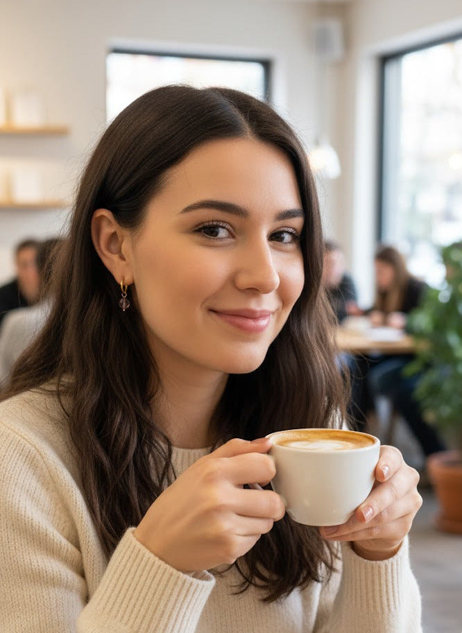 Auskari spēks ar Ametistu