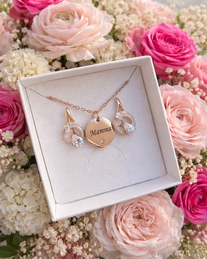 Rotu komplekts ar kaklarotu Mamma