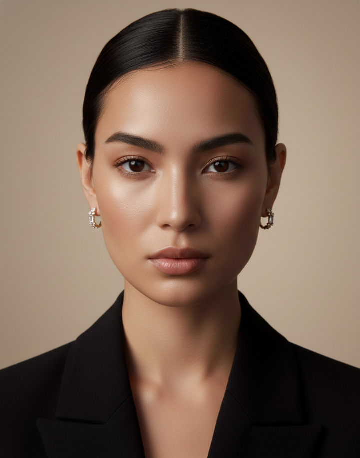 Auskari glamorous hoops