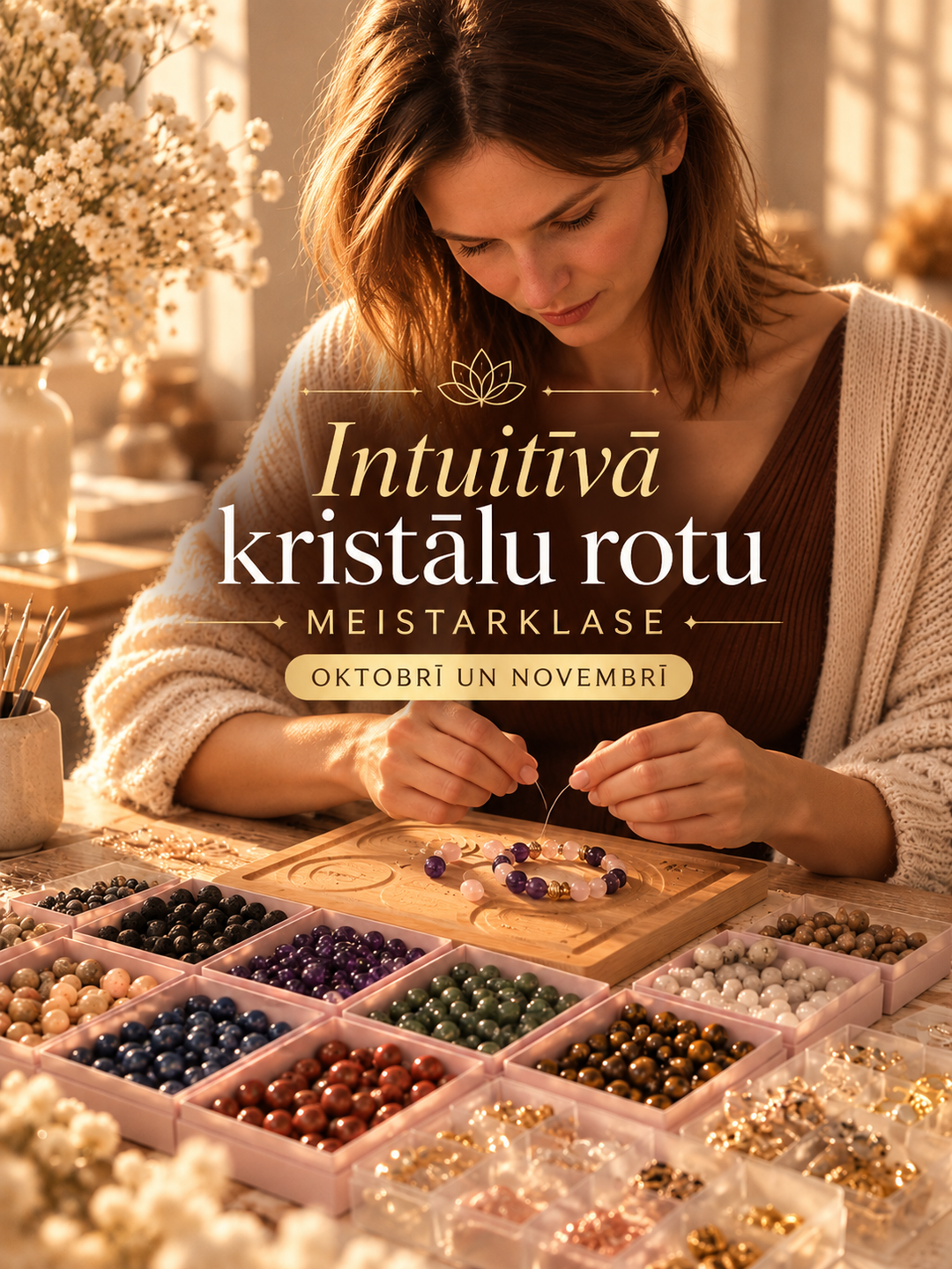 Jewelry workshop - choose your crystal