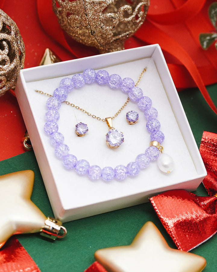 Komplekts ar rokassprādzi ar upes pērli labklājībai