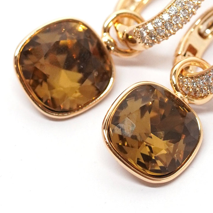 Kristālu piekariņi auskariem 2in1