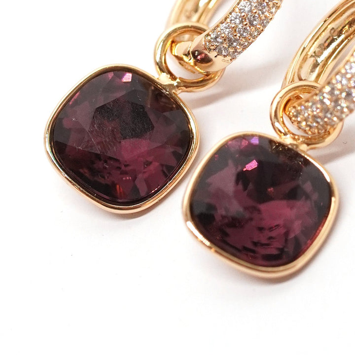 Kristālu piekariņi auskariem 2in1