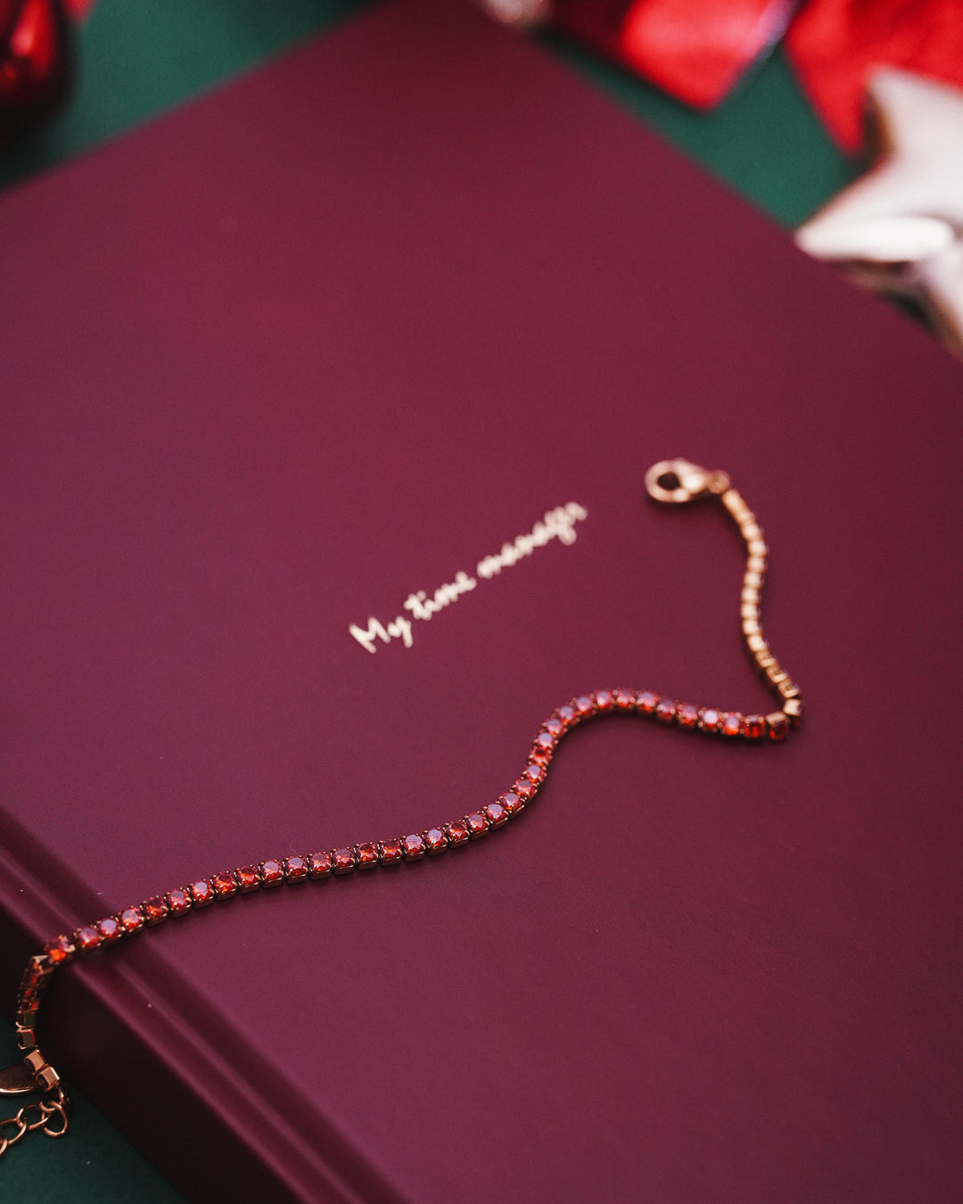 Plānotājs My time manager RAW RUBY un rokassprādze