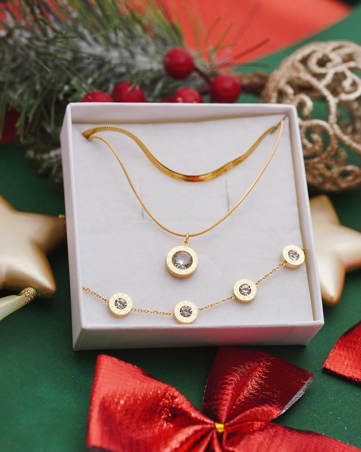 Komplekts Kaklarota 2in1 un rokassprādze