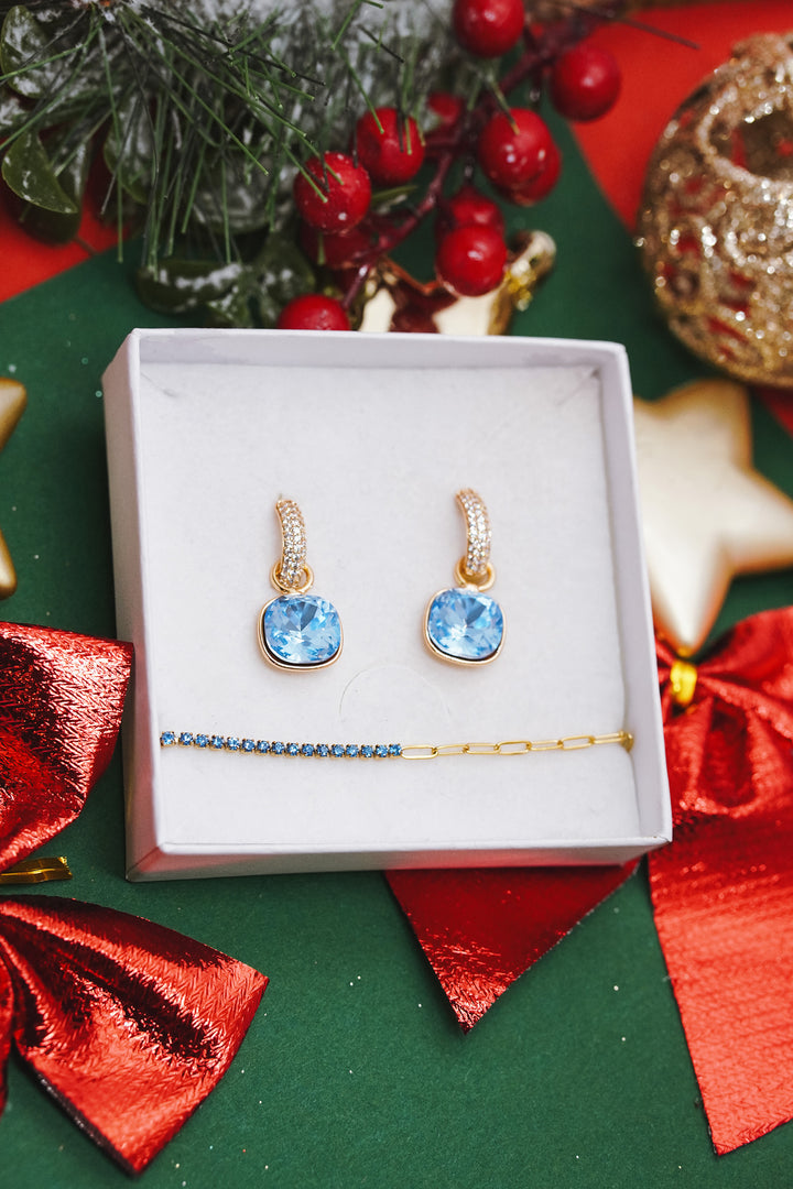 Komplekts auskari 2in1 un Rokassprādze Mystic