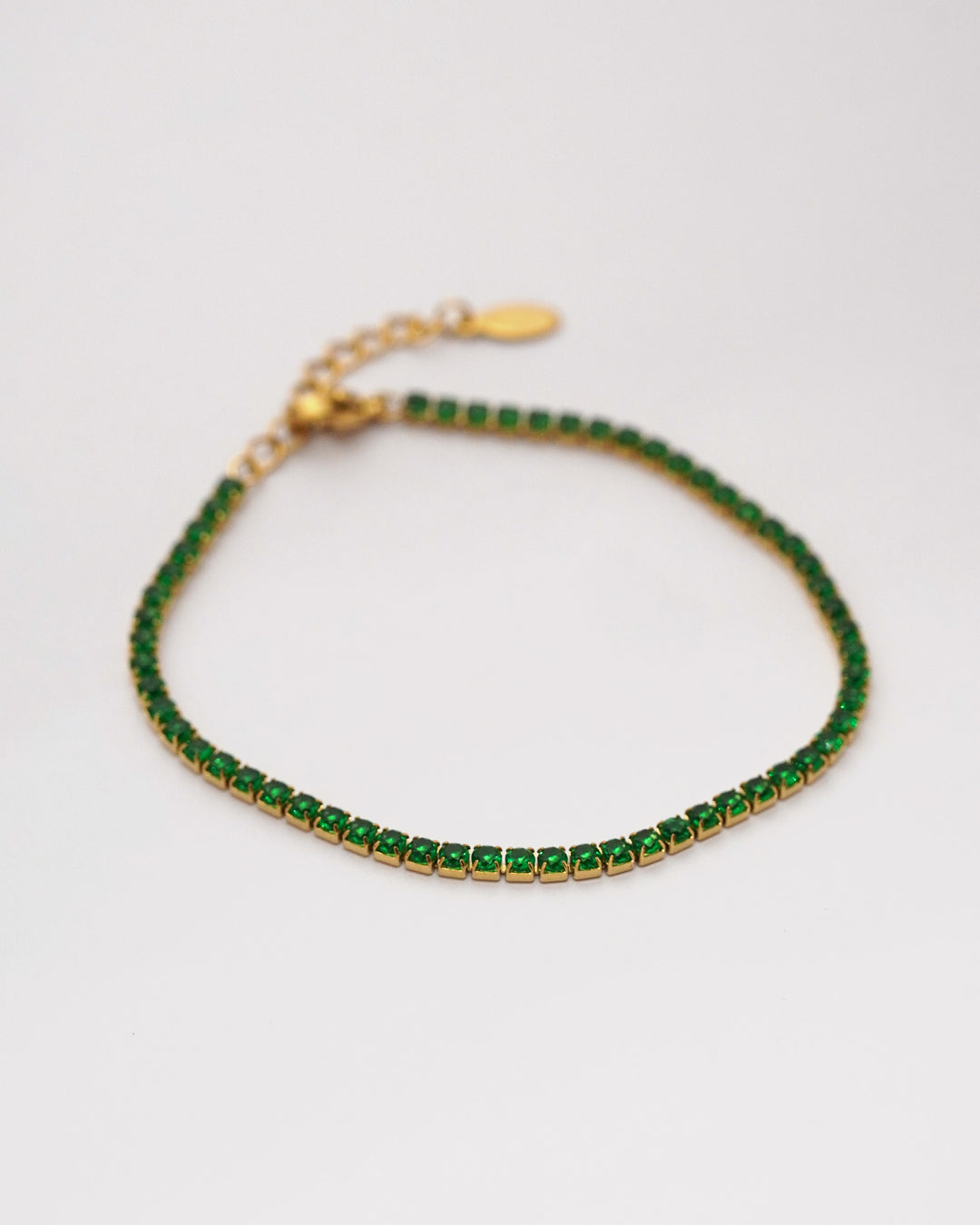 Rokassprādze Slim Tennis, zaļš