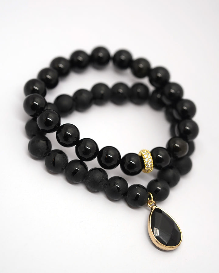 EKSKLUZĪVS! oniksa rokaspprādze Iekšējais spēks