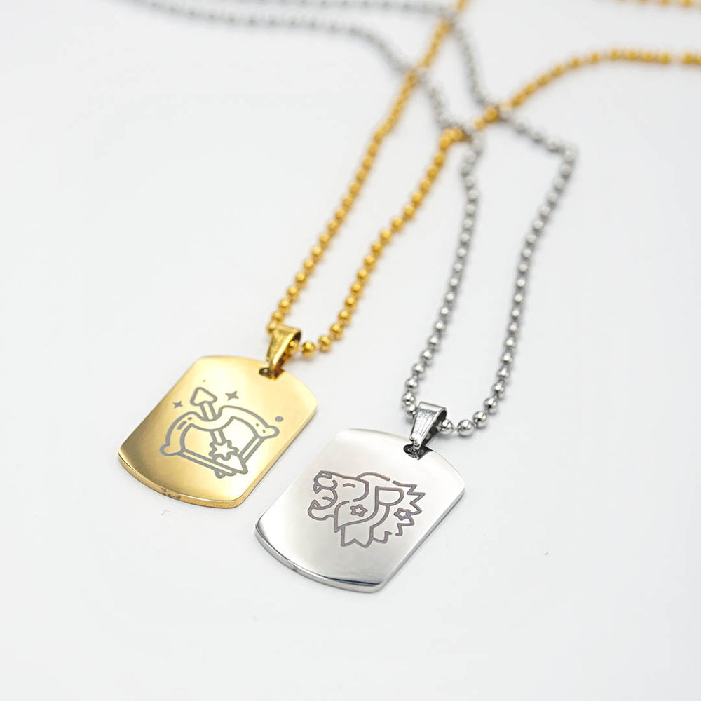 kuloni ar gravējumu zodiaka zīmes horoskopi