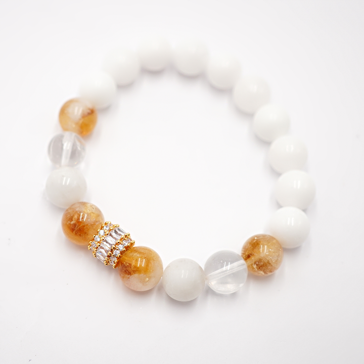 dabīgo akmeņu rokassprādze