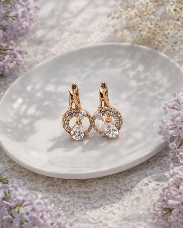 apzeltīti auskari jūtīgām ausīm