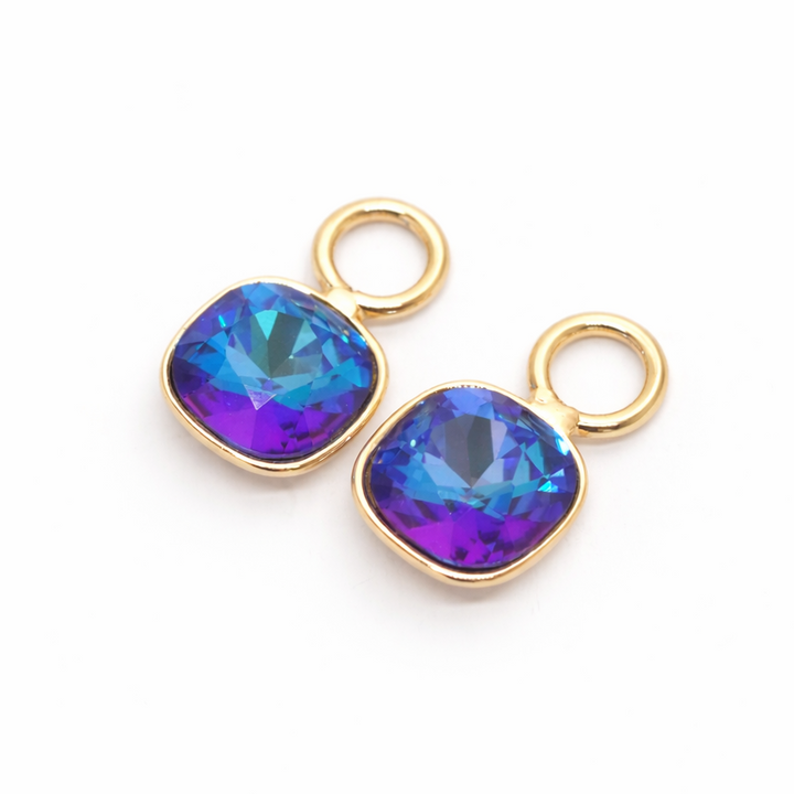 Kristālu piekariņi auskariem 2in1