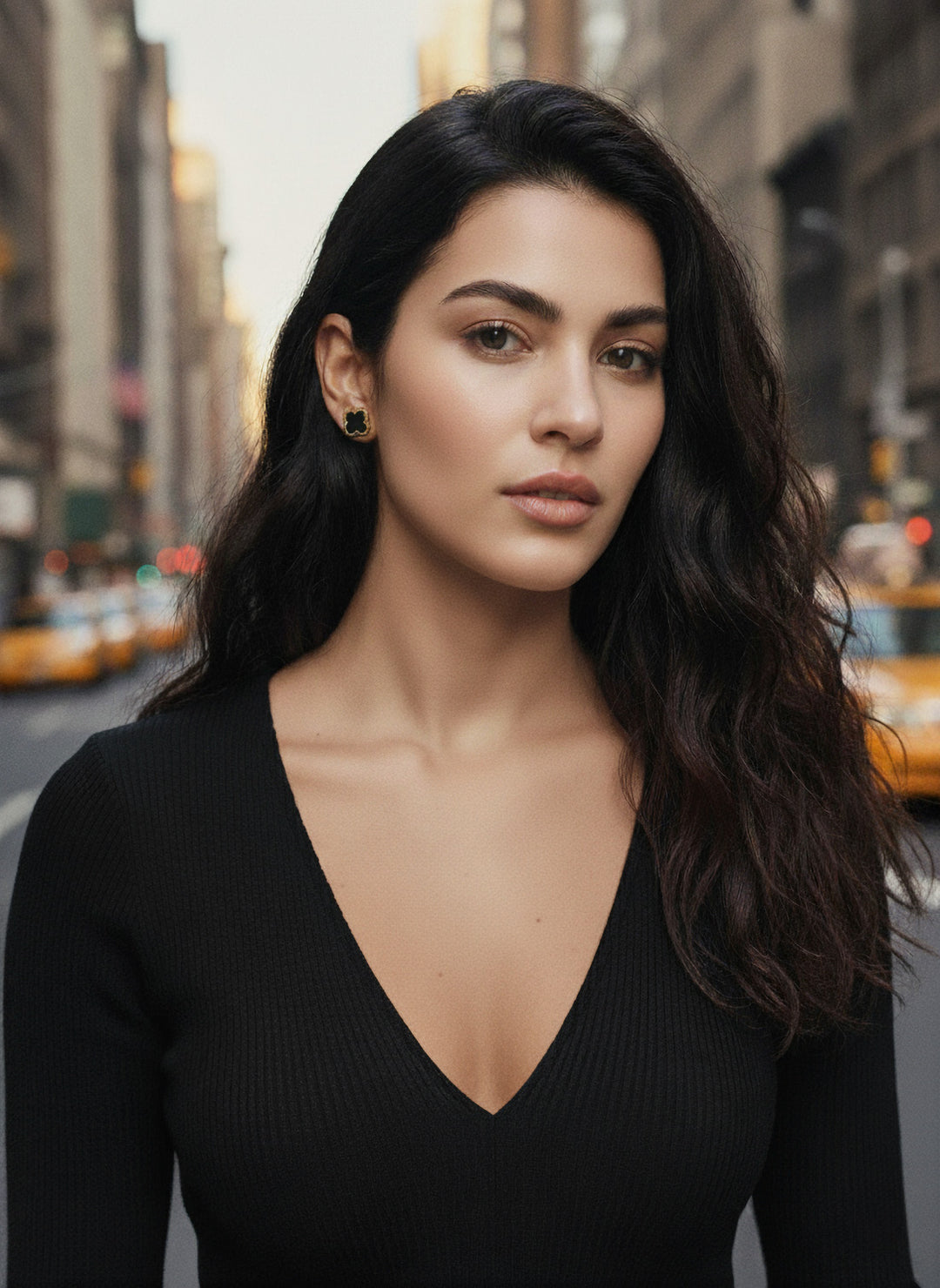 Rotu komplekts Clover melns