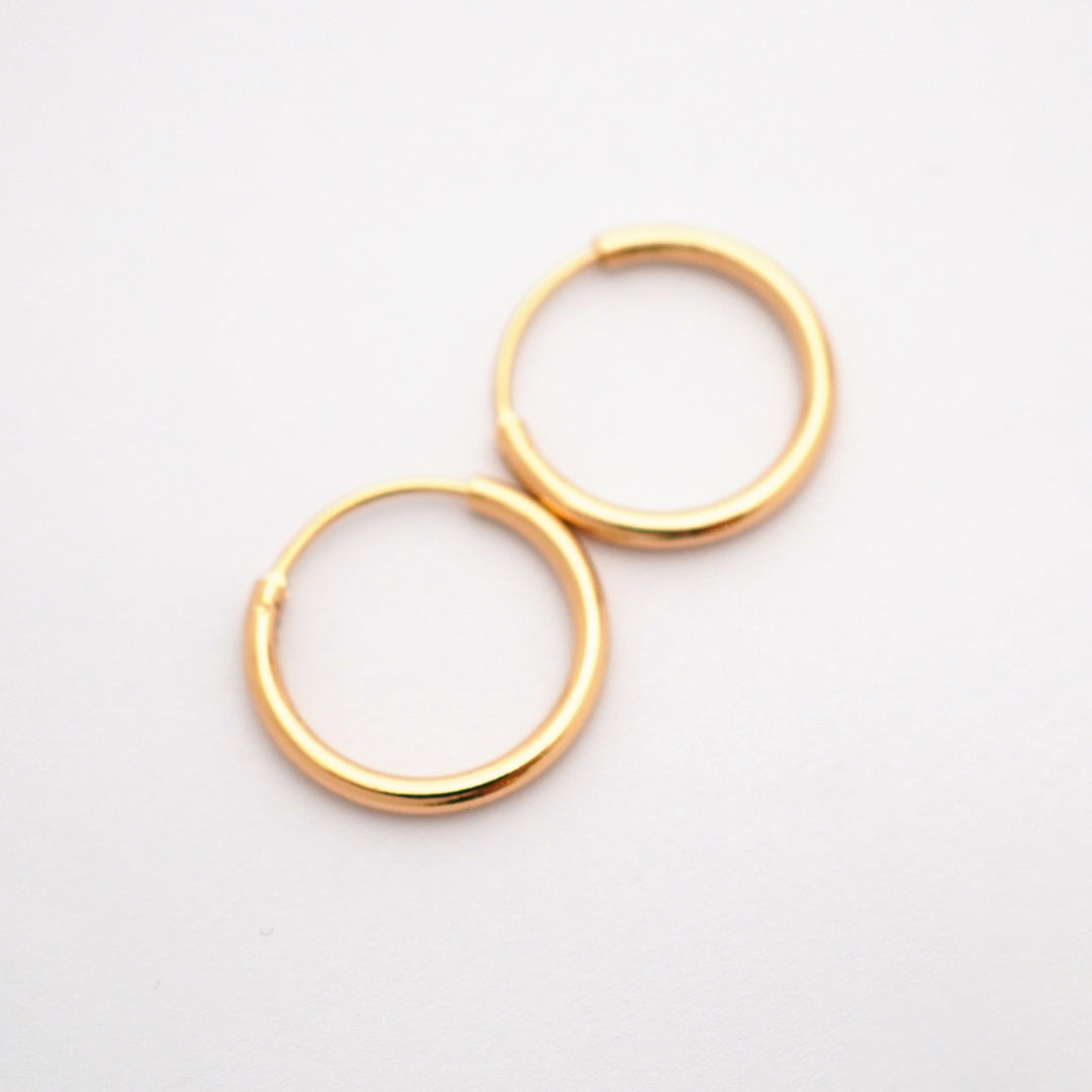 Auskari Classic gold 2cm