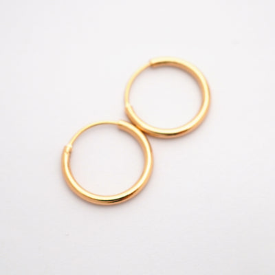 Auskari Classic gold 2cm