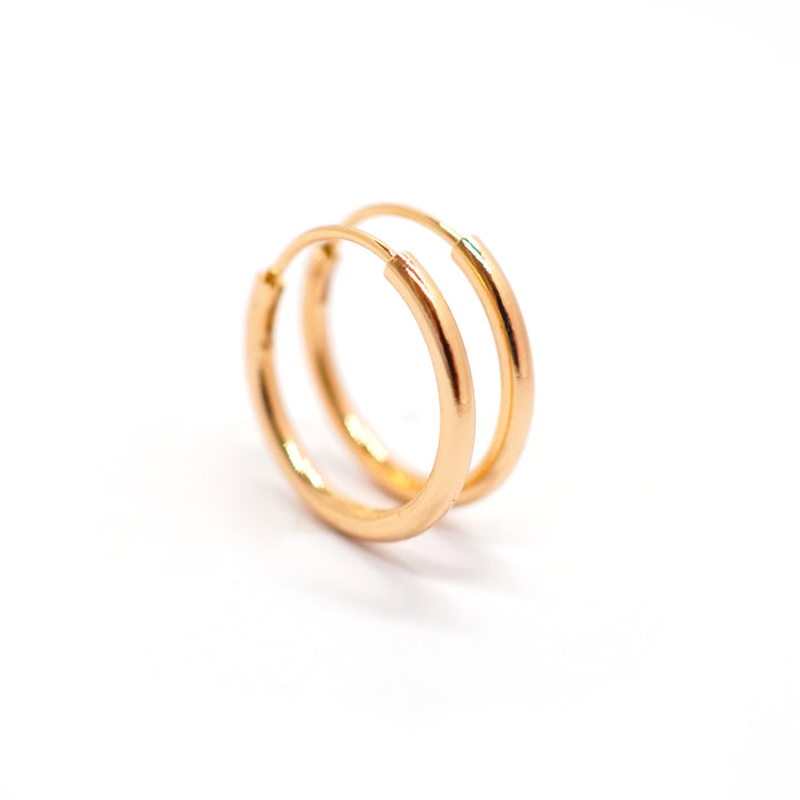 Auskari Classic gold 2cm