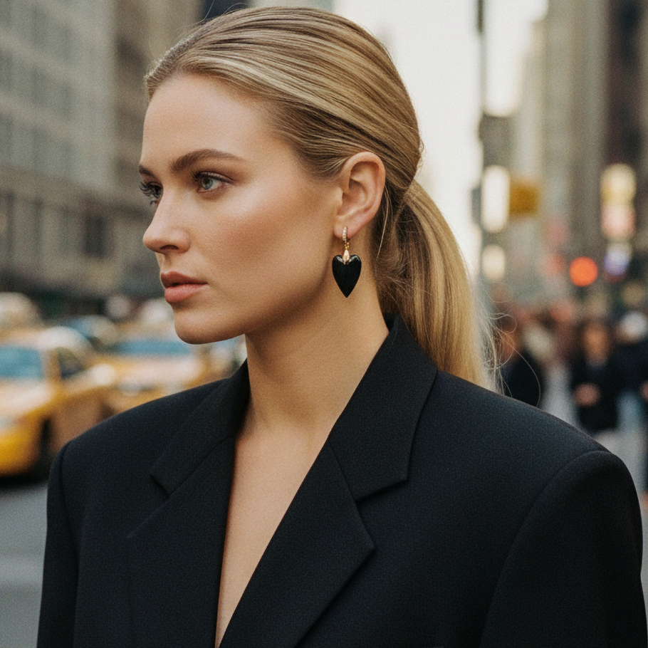 auskari ar obsidiānu