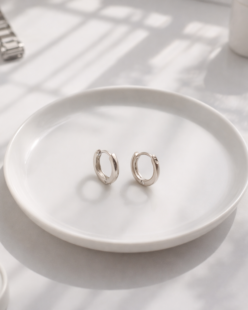 uniseks pirsinga ausakri vieriesiem sievietem sudraba krāsā