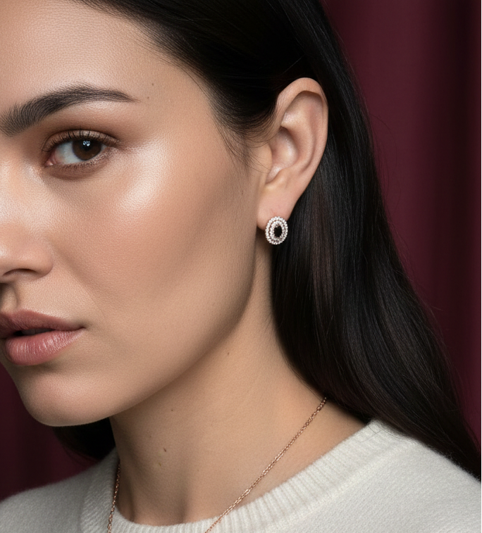 angļu aizdare auskari