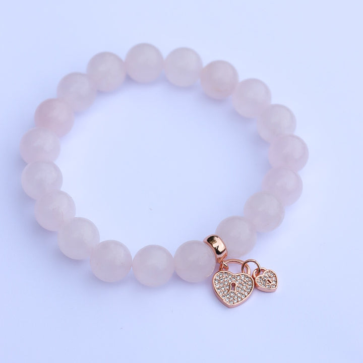 Rokassprādzes ar sirds slēdzeni