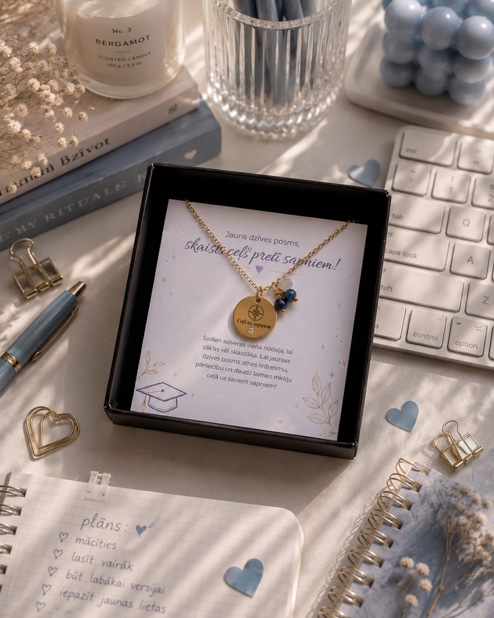 izlaiduma absolventa personalizēta dāvana ar gravējumu 
