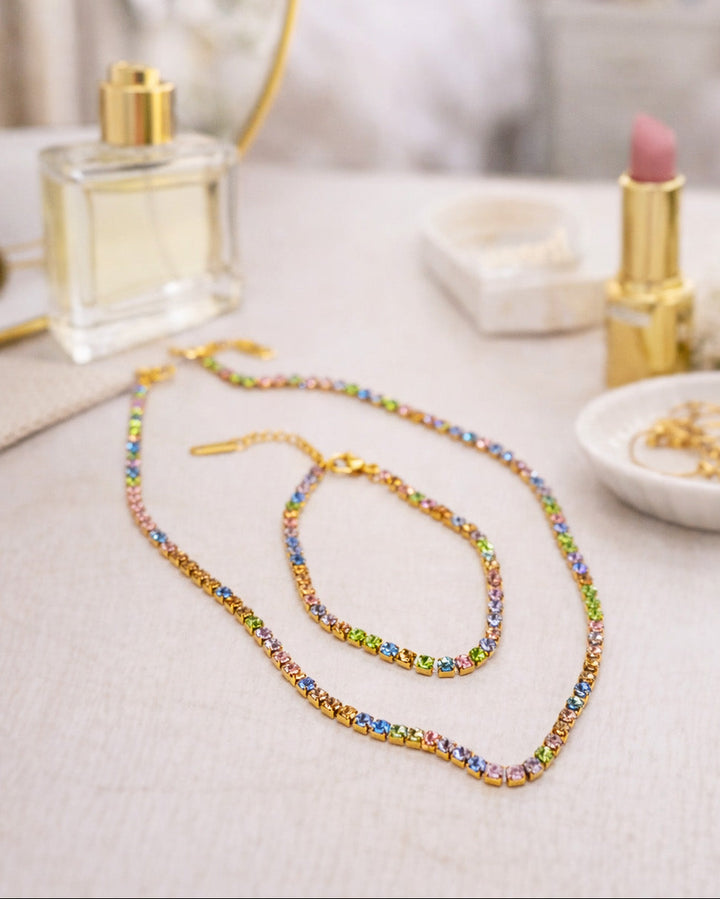 Kaklarota un rokassprādze