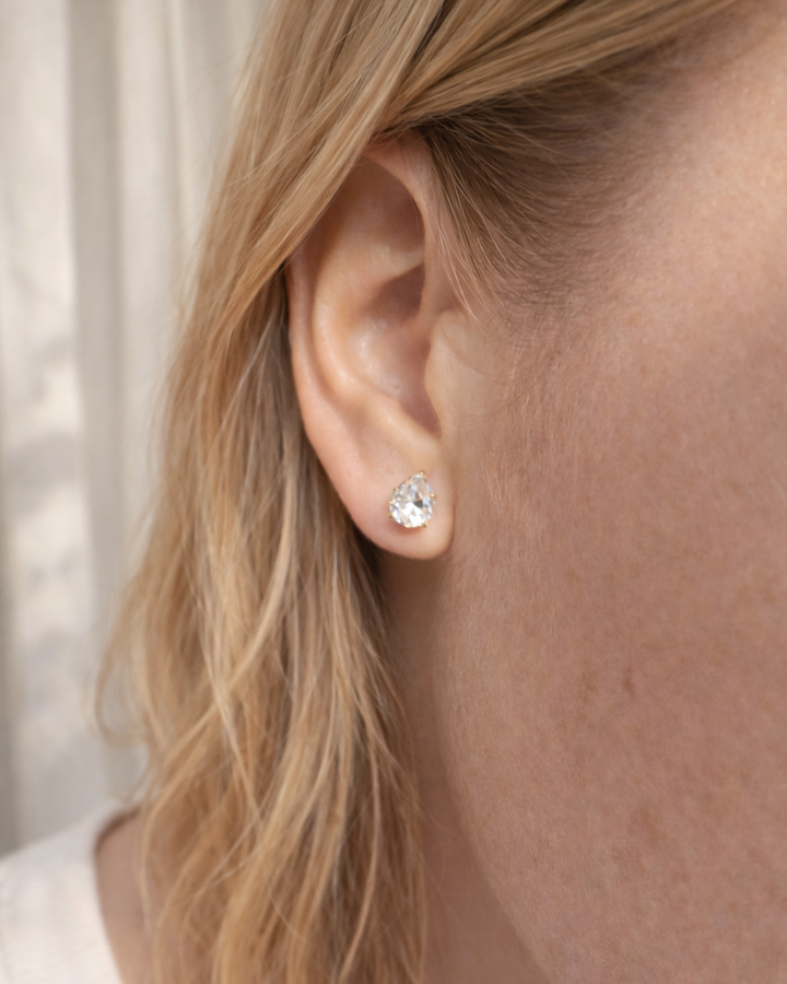 mazi kristāla auskari lāsītes