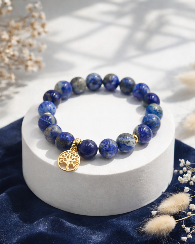 lazurīta rokassprādze dabīgais akmens