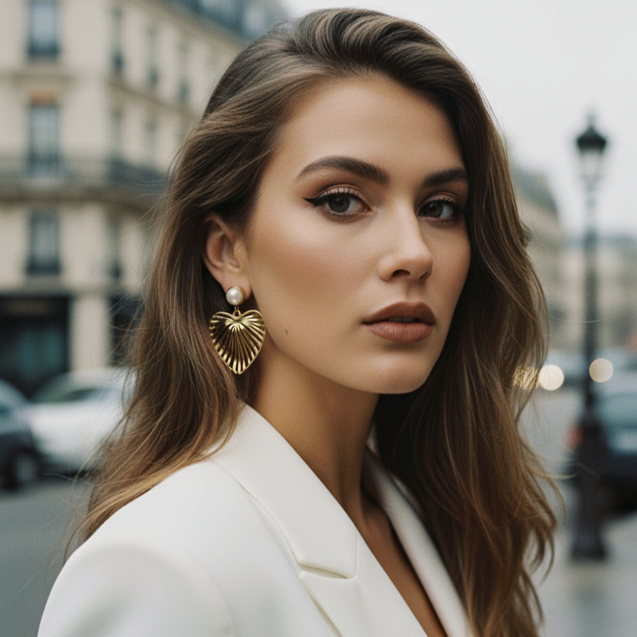 lielie auskari