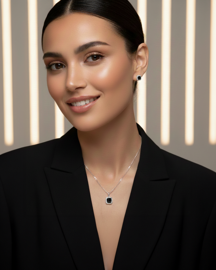 Rotu komplekts black magic, sudraba