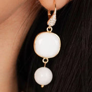 Dabīgo akmeņu auskari