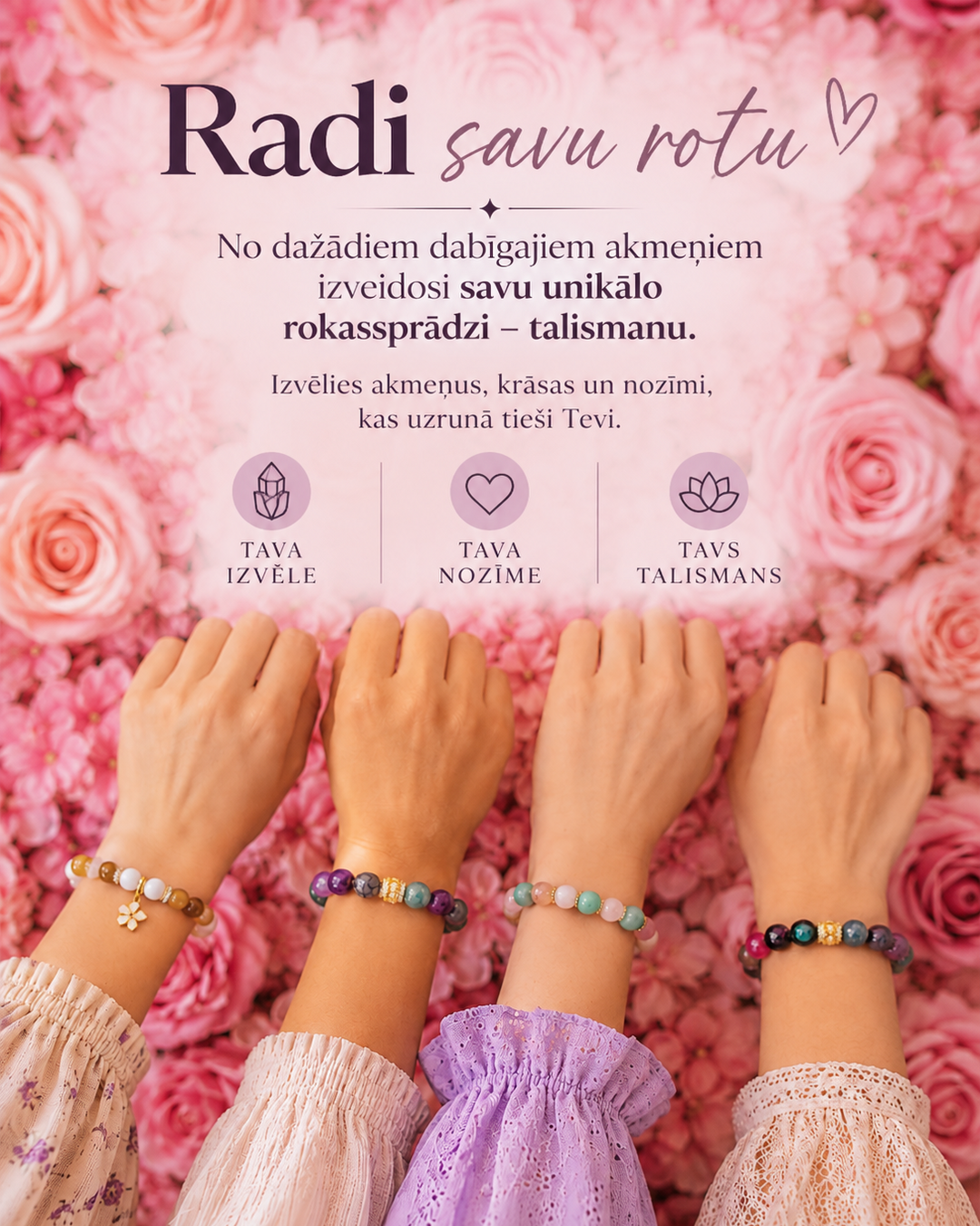 Atvērtā Kristālu un rotu meisterklase 26.09.