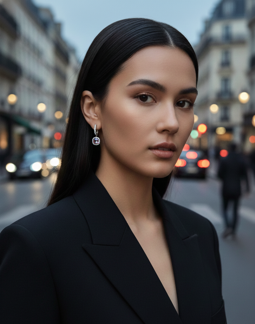 angļu aizdares auskari