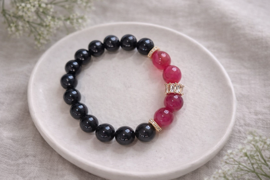 dabīgā akmens rokassprādze