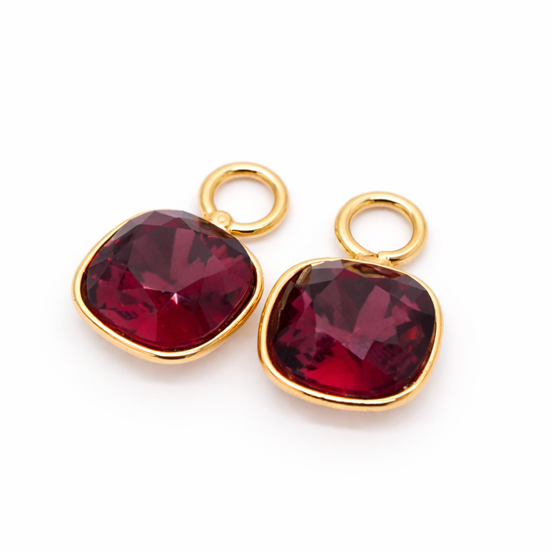 Kristālu piekariņi auskariem 2in1