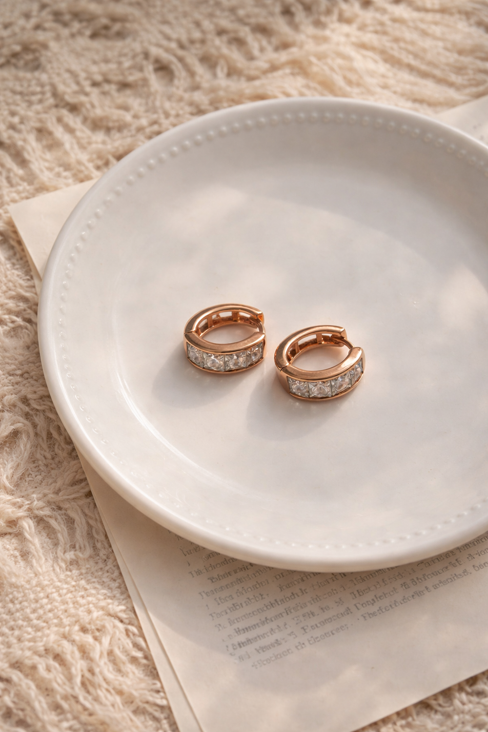 auskari ar riņķīšu aizdari