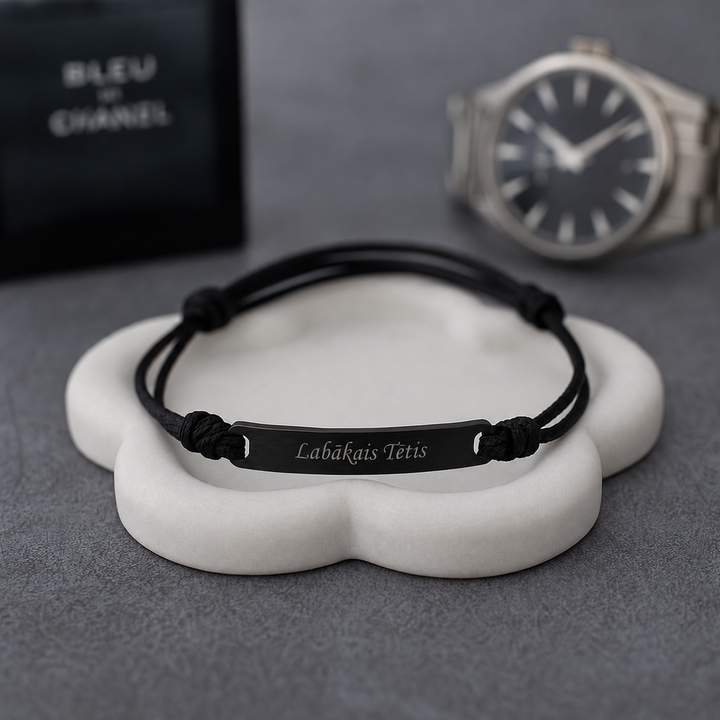 Rokassprādze unisex ar tavu gravējumu vairākās krāsās