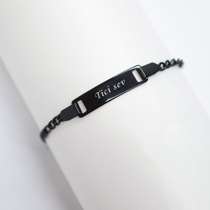 rokassprādze ar gravējumu