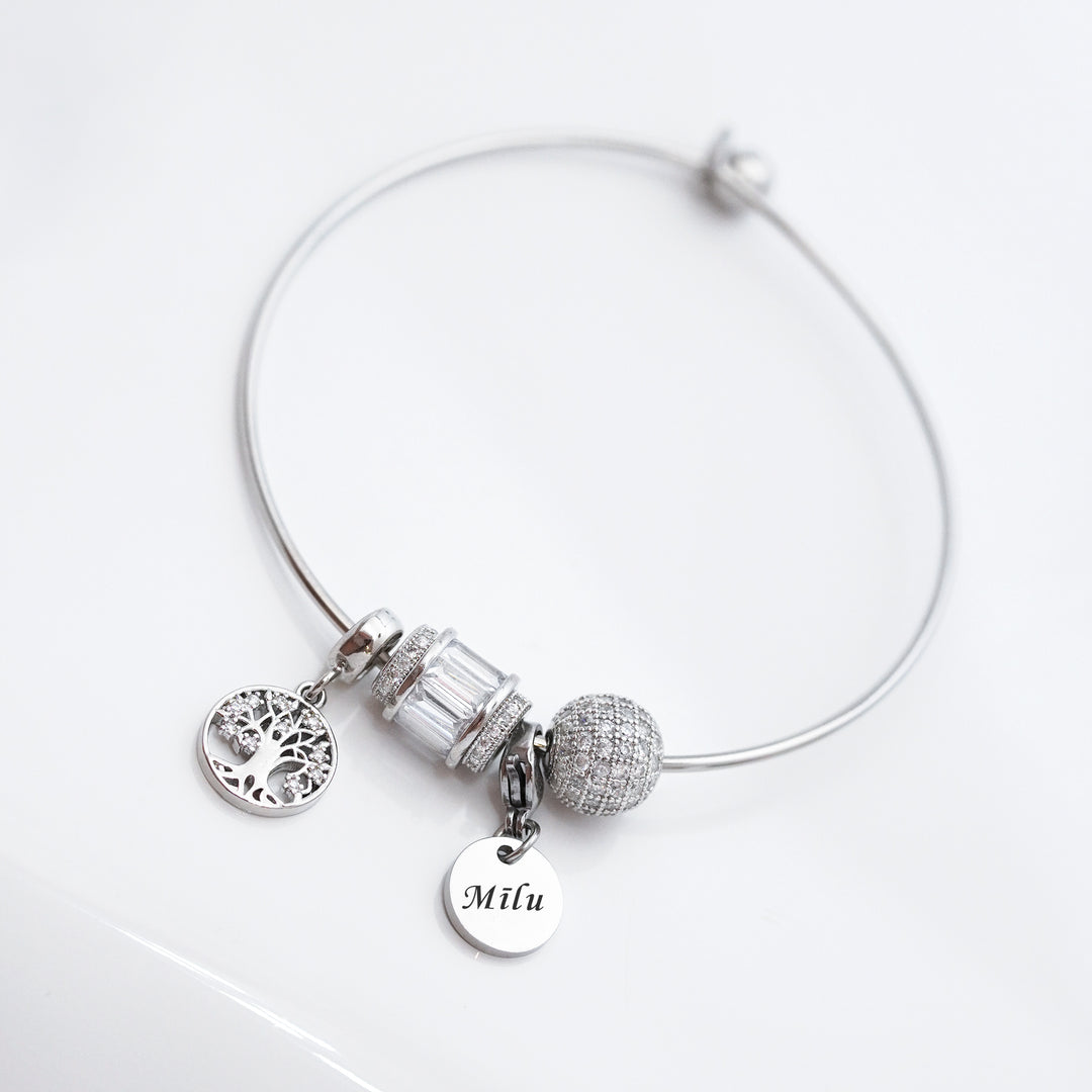 Rokassprādze Twist & Charm sudraba