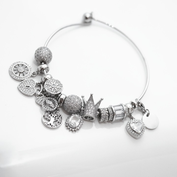 Rokassprādze Twist & Charm sudraba