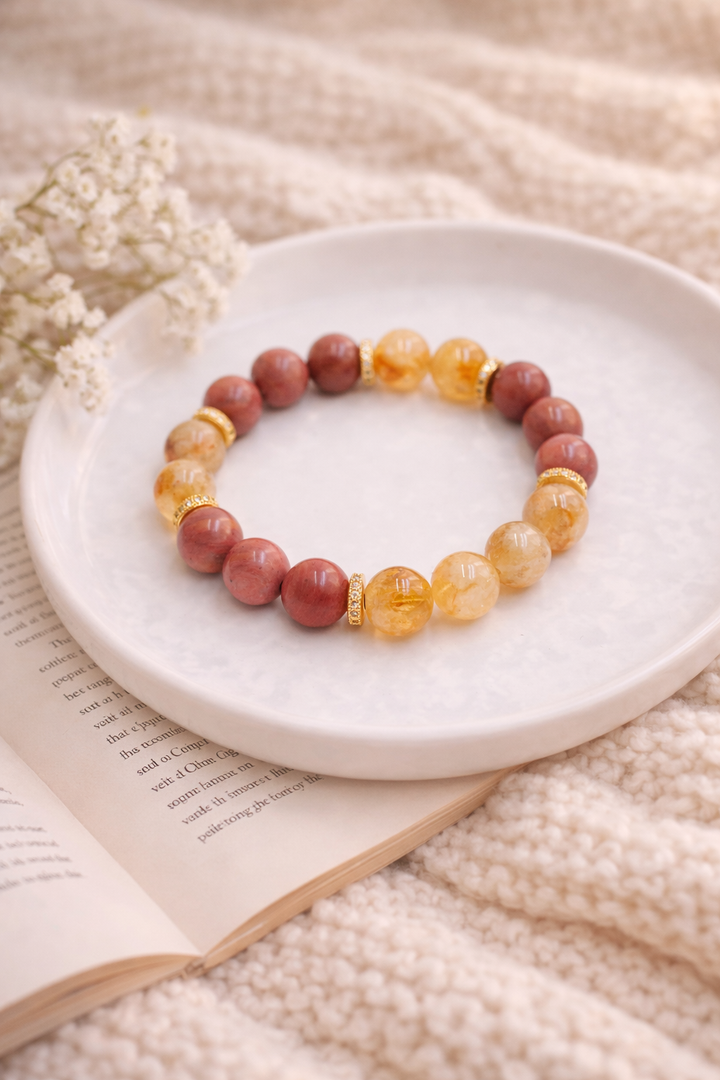 dabīgā akmens rokassprādze