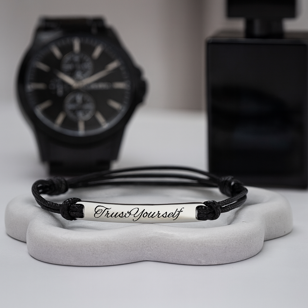 rokassprādze ar gravējumu