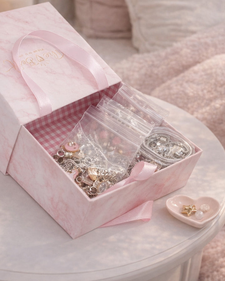 Rotu komplekts sudraba krāsā