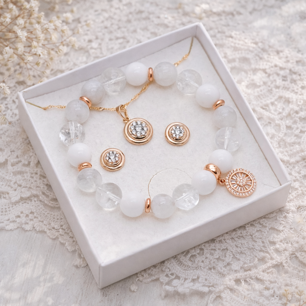 Rotu kompekts Lunar Harmony ar auskariem