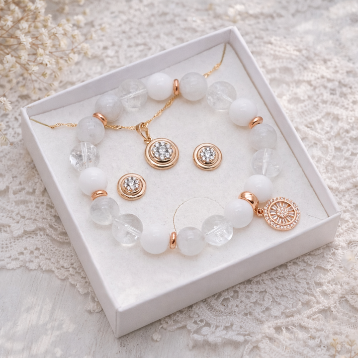 Rotu kompekts Lunar Harmony ar auskariem