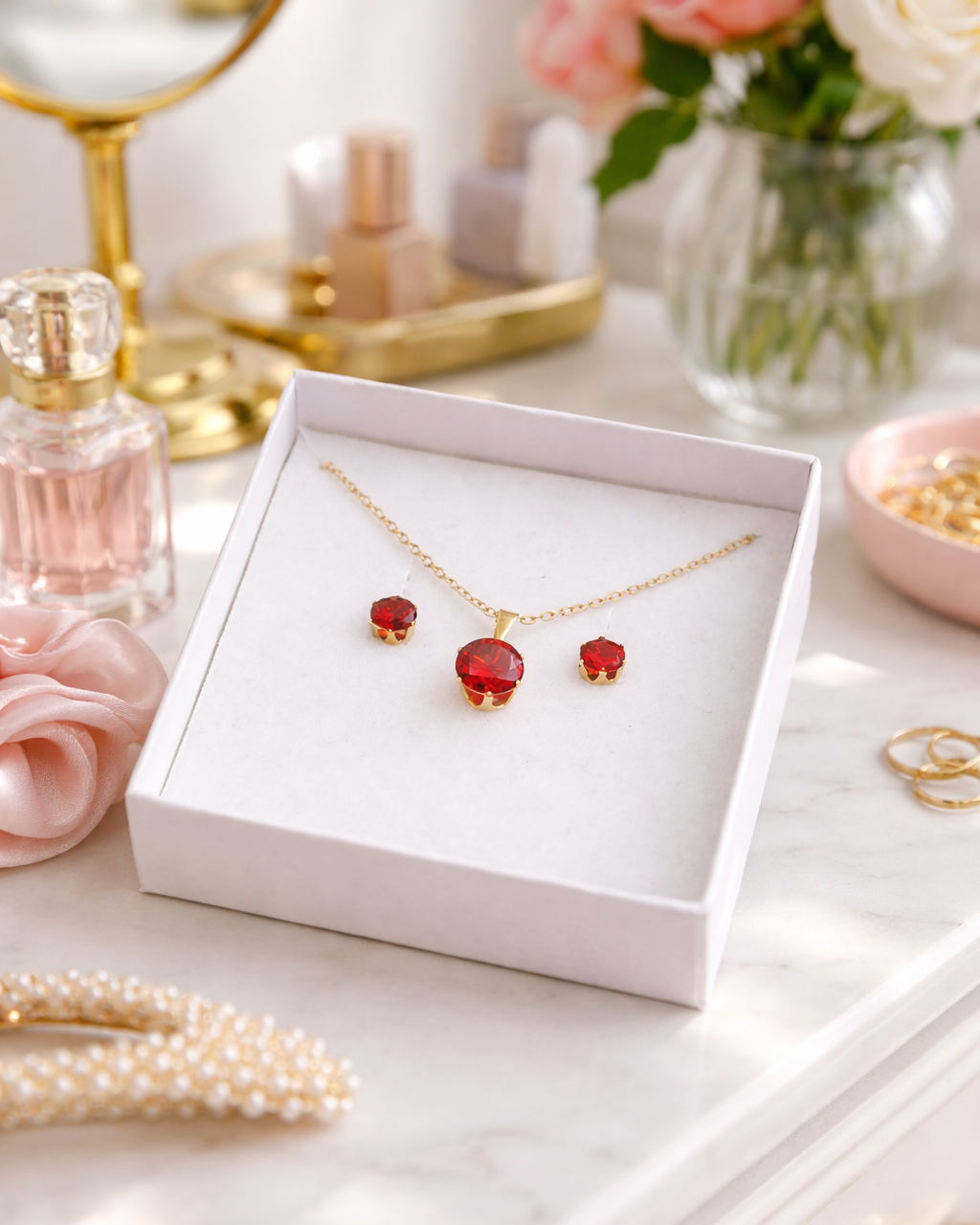 sarkans rotu komplekts