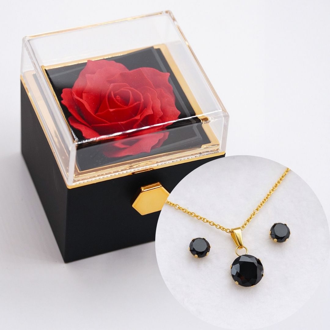 rotu kaste ar mūžīgo rozi