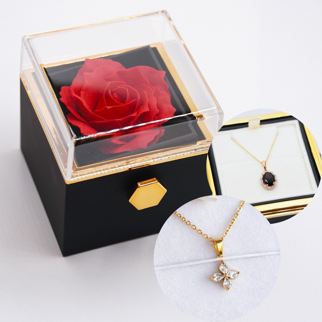 rožu dāvanu kaste ar kaklarotu mātes dienai dzimšanas dienai valentīndeinai sievietei