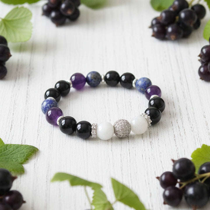 Jaunā Horoskopa rokassprādze Skorpioniem - sudraba