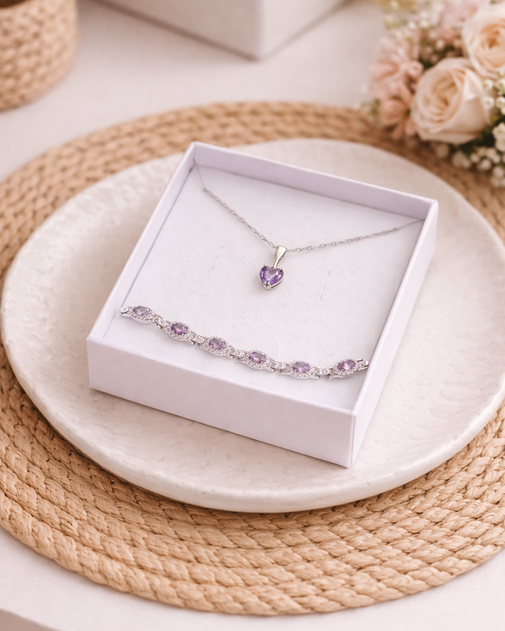 rotu komplets sudraba